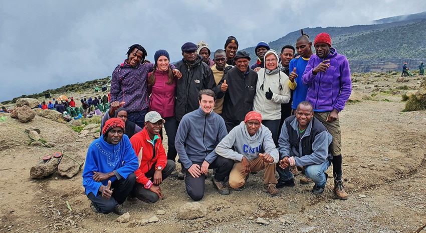 Eine Kilimanjaro Gruppe