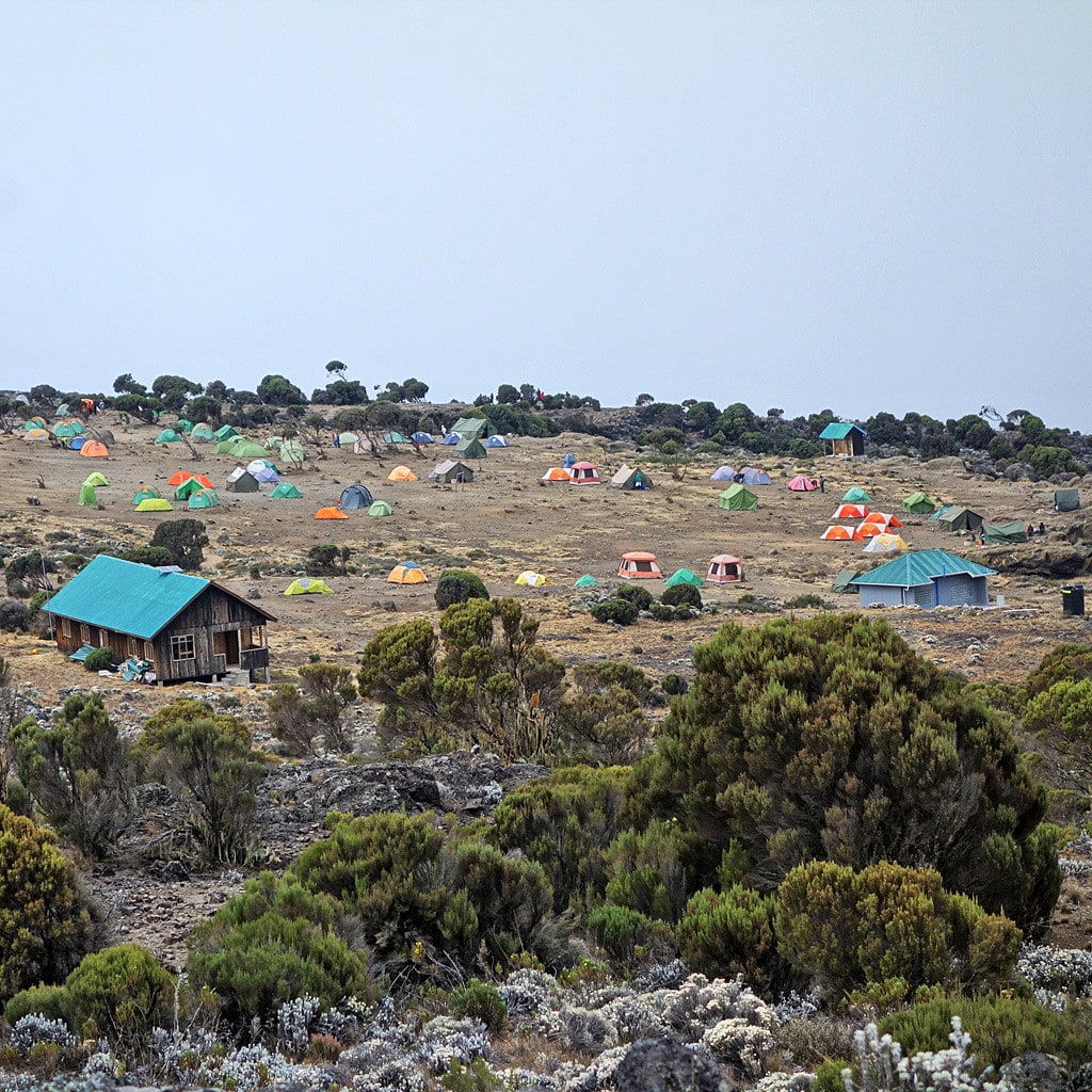 Trekking Kilimanjaro Campingplatz