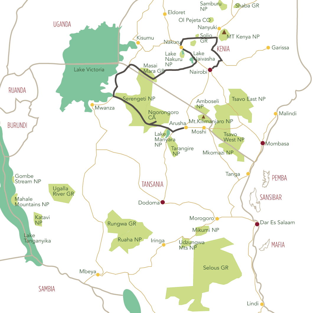 Kenia Tansania Faszination Ostafrika