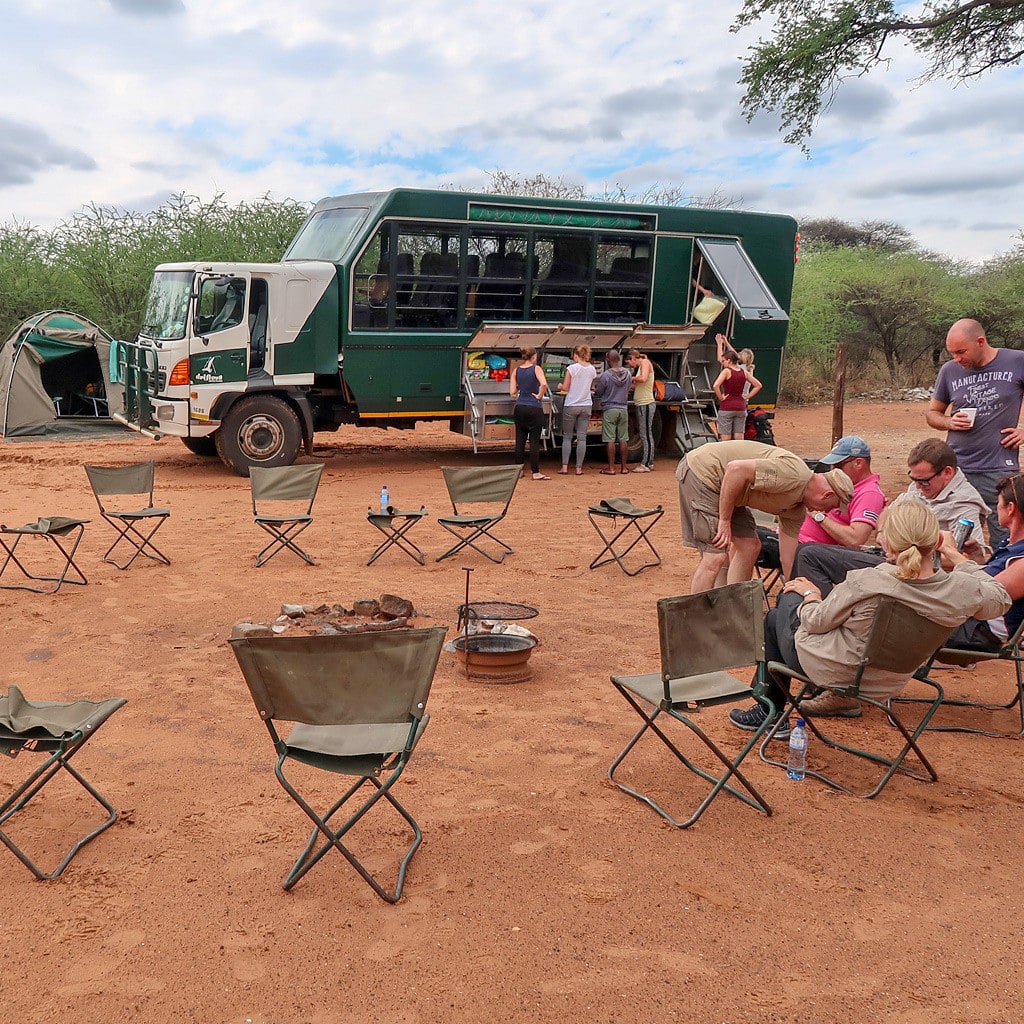 Drifters Gruppenreisen Camping