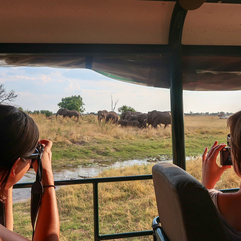 Pirschfahrt Gruppe Rundreisen Afrika