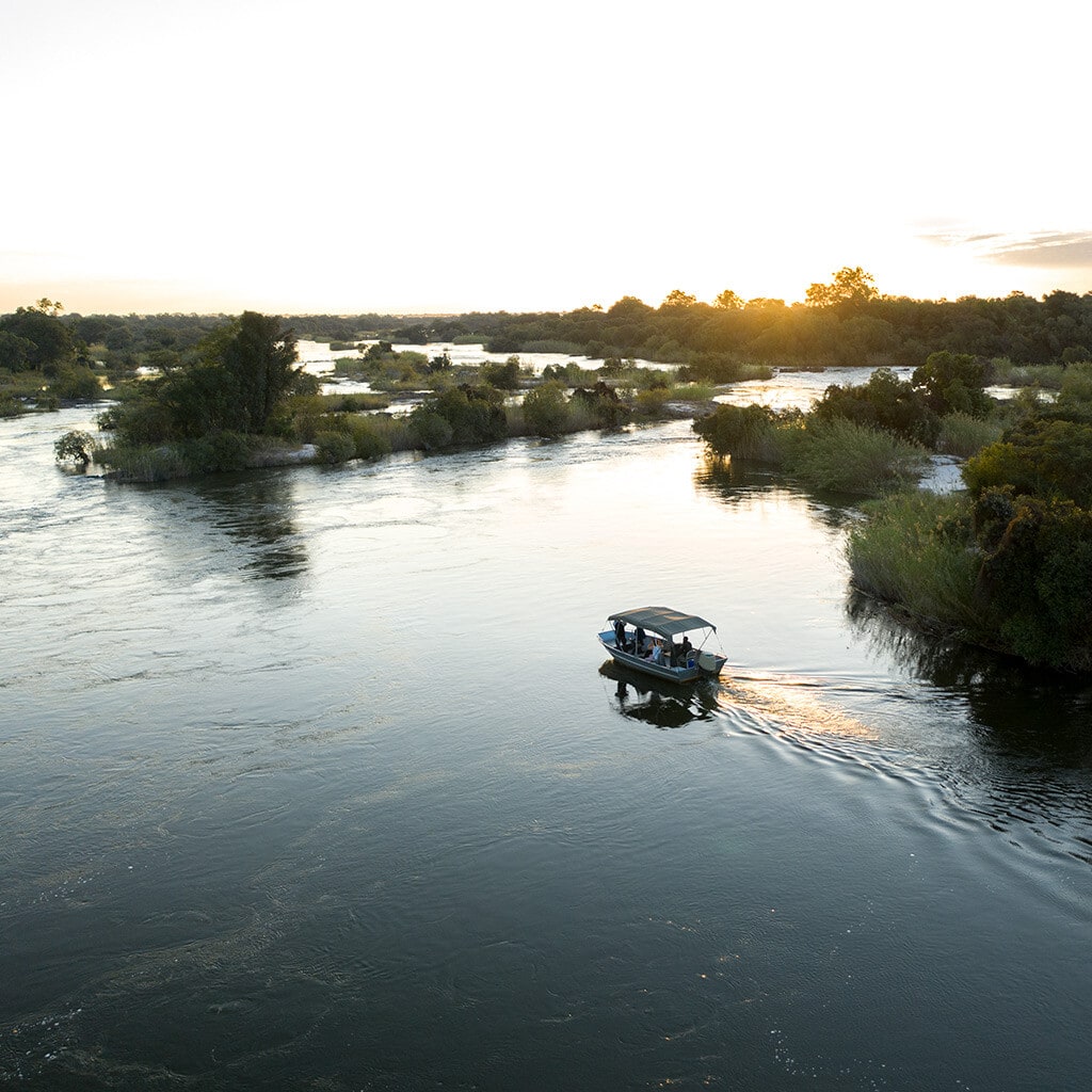 Botswana Safari deutschsprachig Bootsfahrt