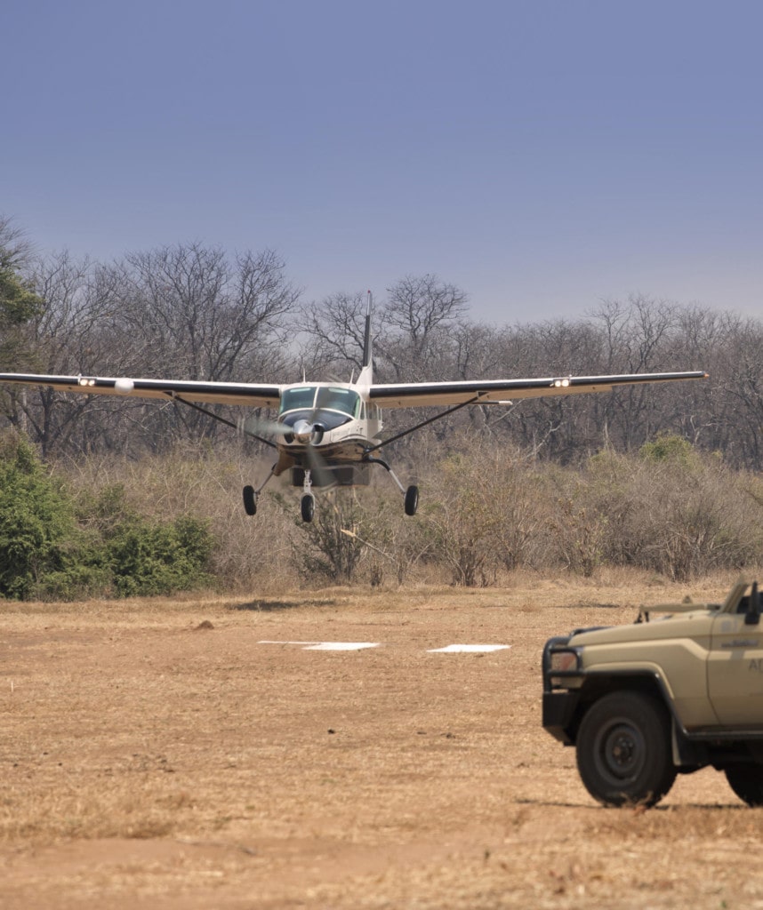 Highlight Flugzeug Fly-In Safari Kanga Camp