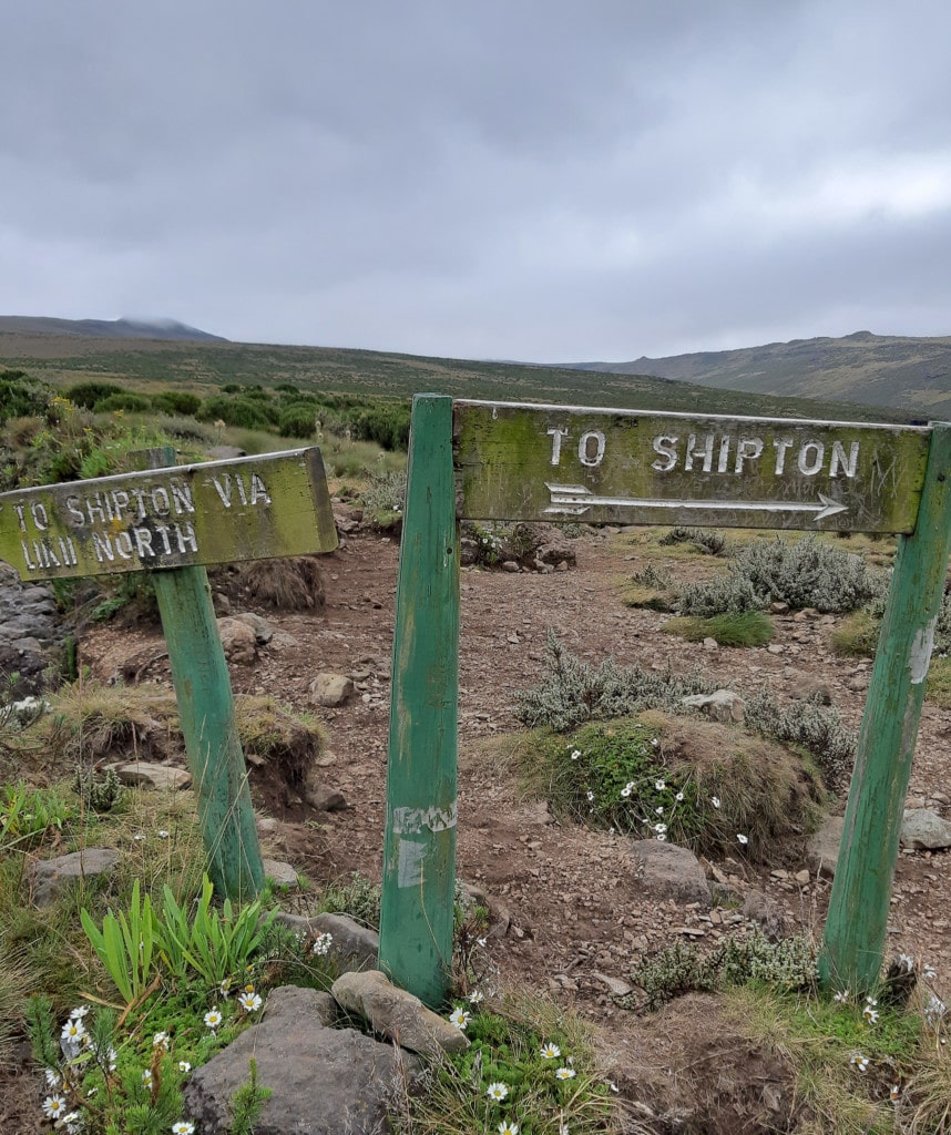 Tag 1 Sirimon Route Mount Kenia