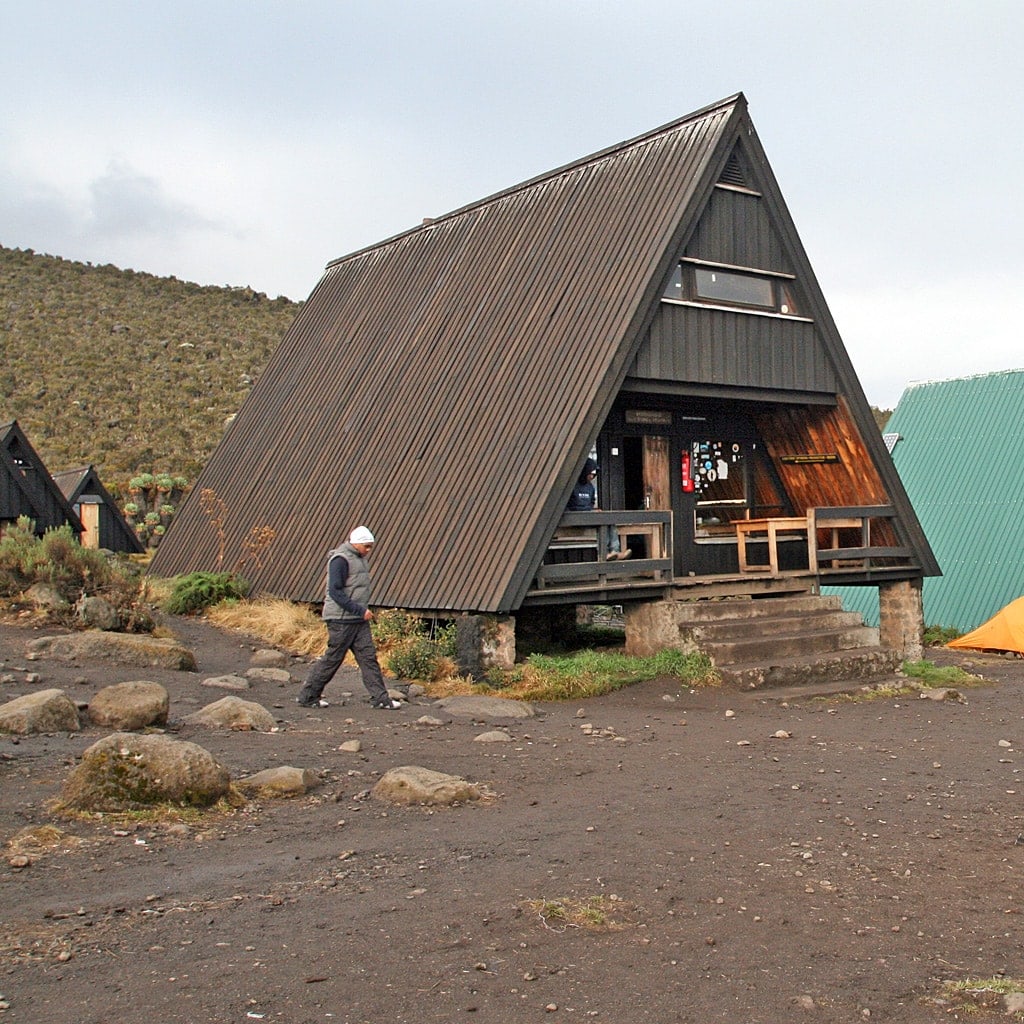 Berghütte auf der Marangu Route Kilimanjaro