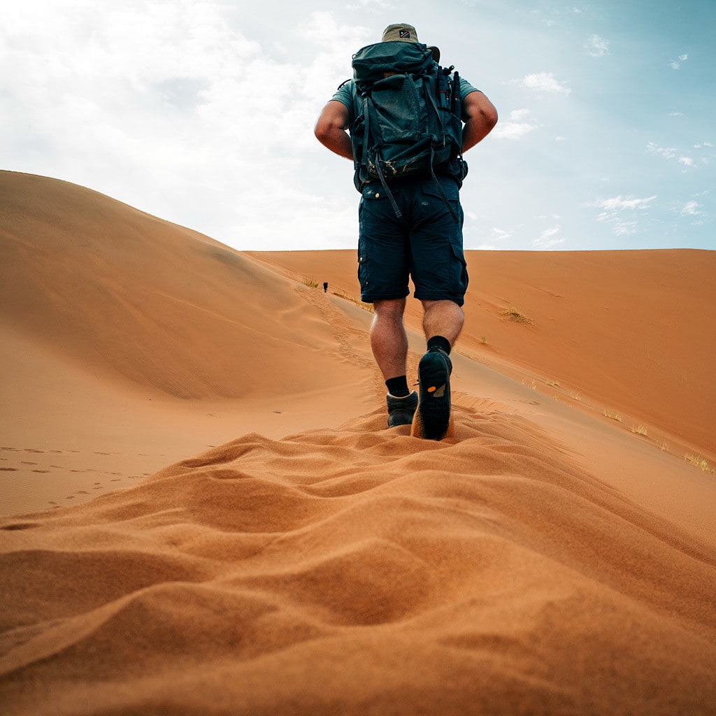 Wanderung durchs Sossusvlei Namibia