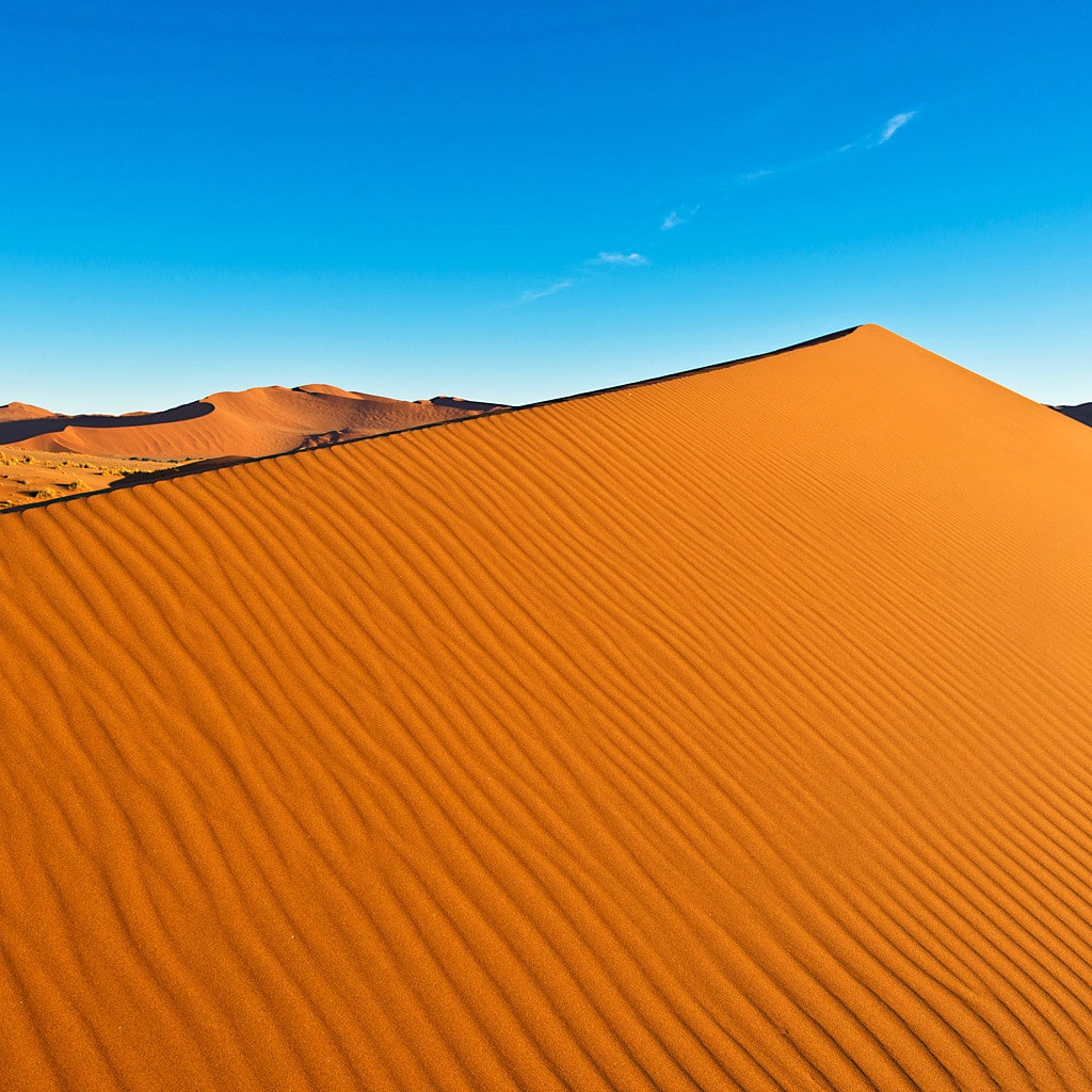 Sossusvlei in der Namib Wüste auf Camping Safari in Namibia