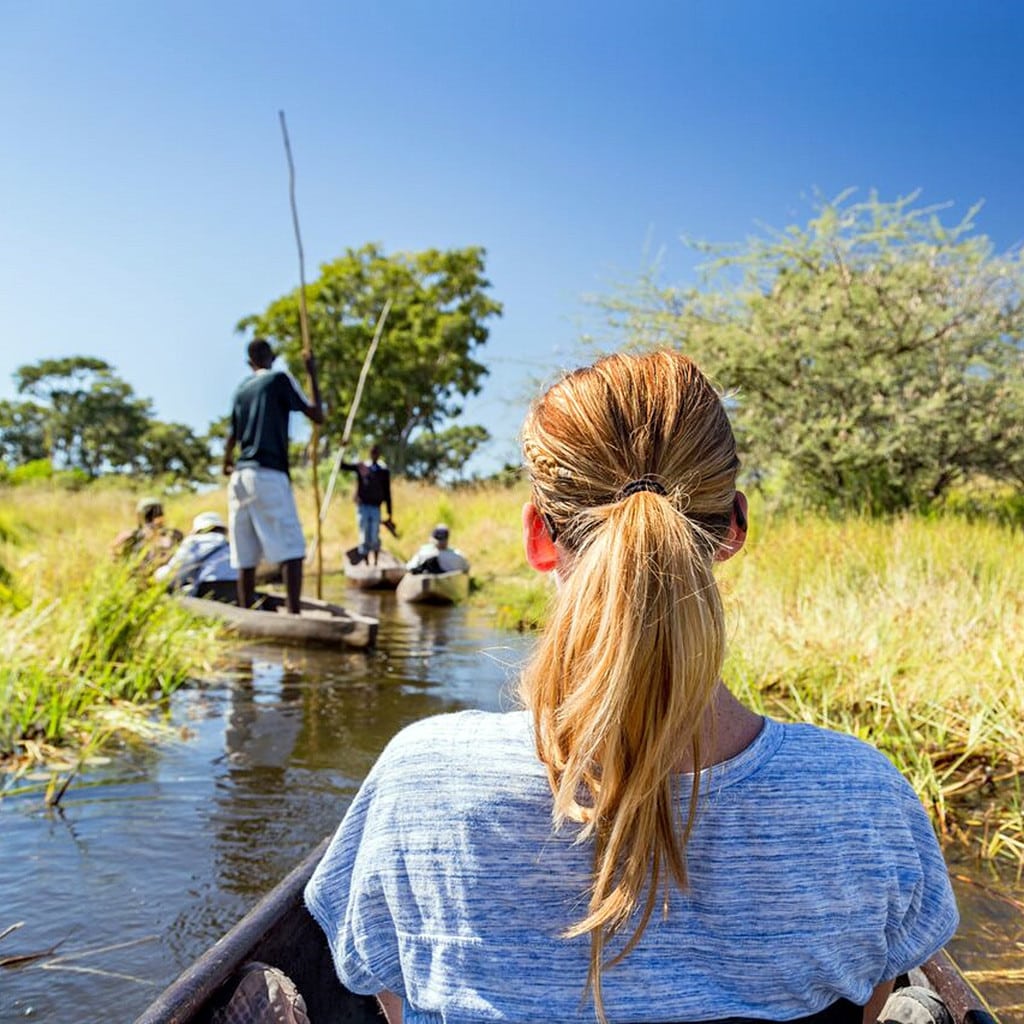 Mokorotour im Okavango Delta auf Campingreise durch Botswana
