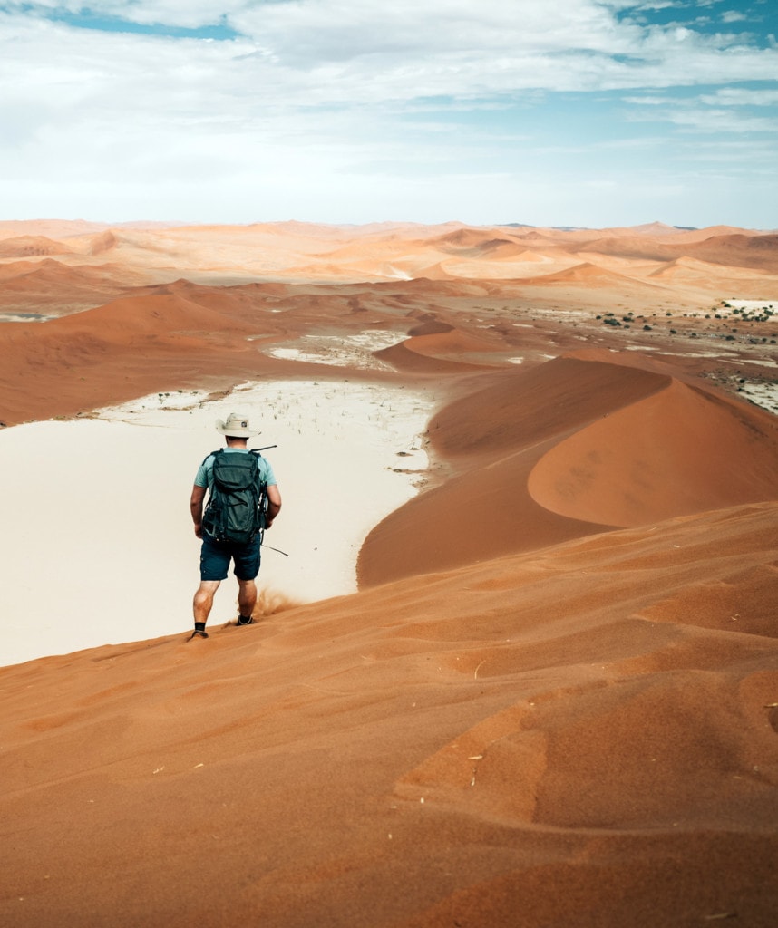 Deadvlei Wanderung in Namibia