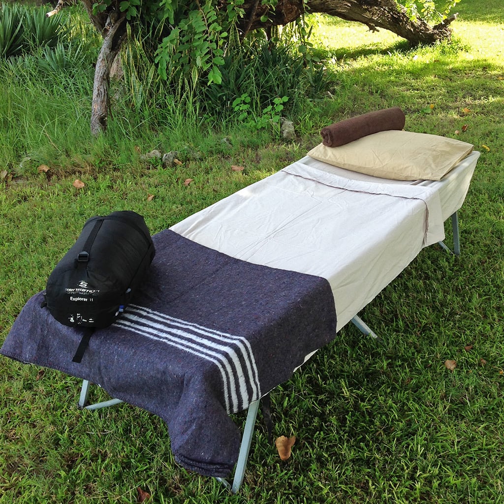 Campingbett Uganda Rundreise
