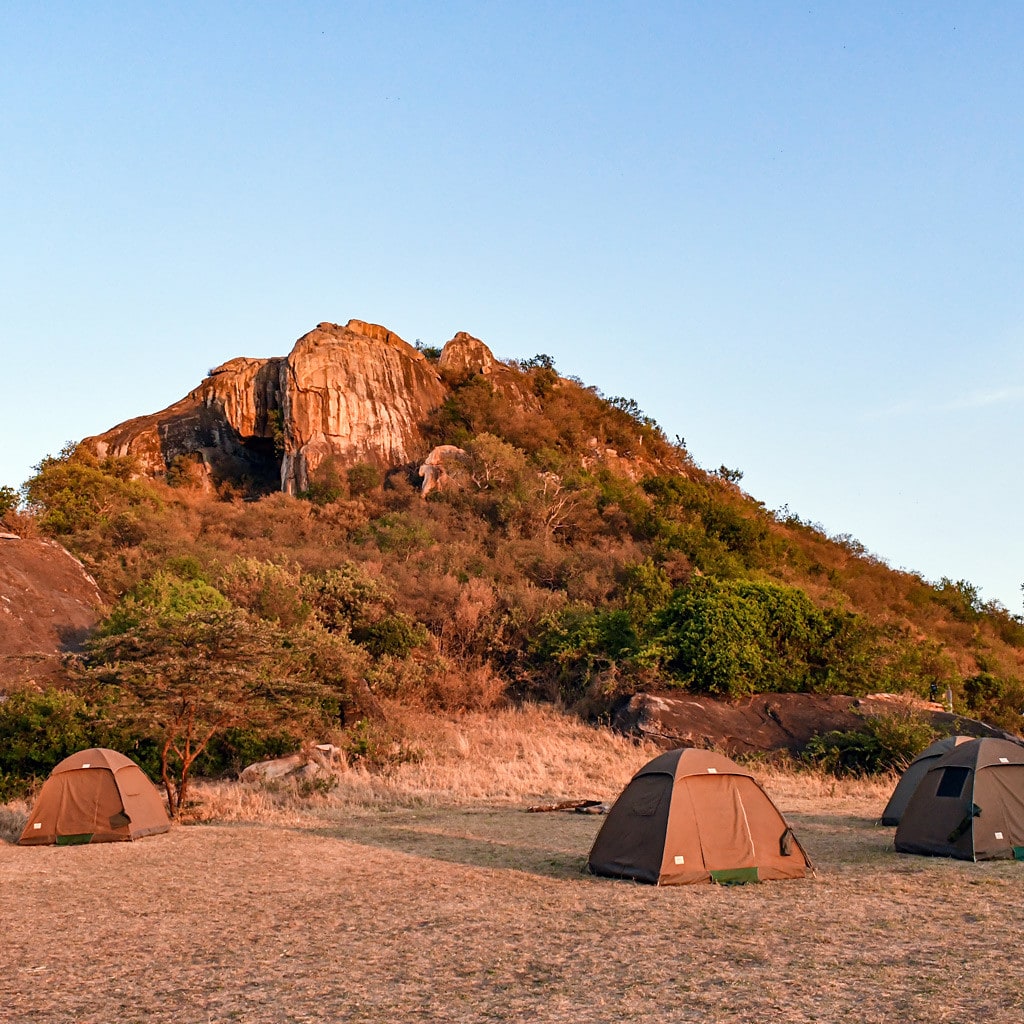 Campingplatz Serengeti Tansania Camping Safari