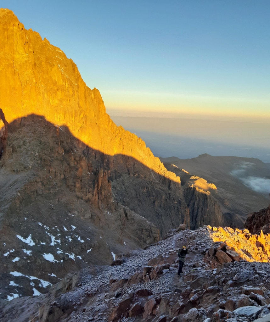 Tag 3 Sirimon Route Mount Kenia