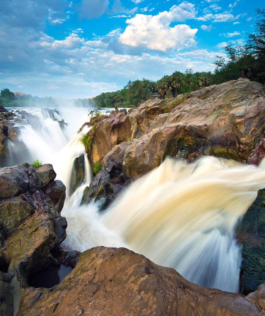 Epupa Fälle in Nordnamibia Privatreise