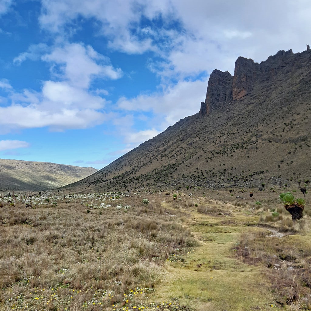 Das Mackinder's Valley auf der Sirimon Route