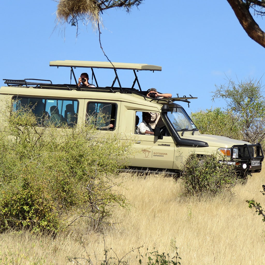 Safari Fahrzeug Botswana Safari Deutschsprachig