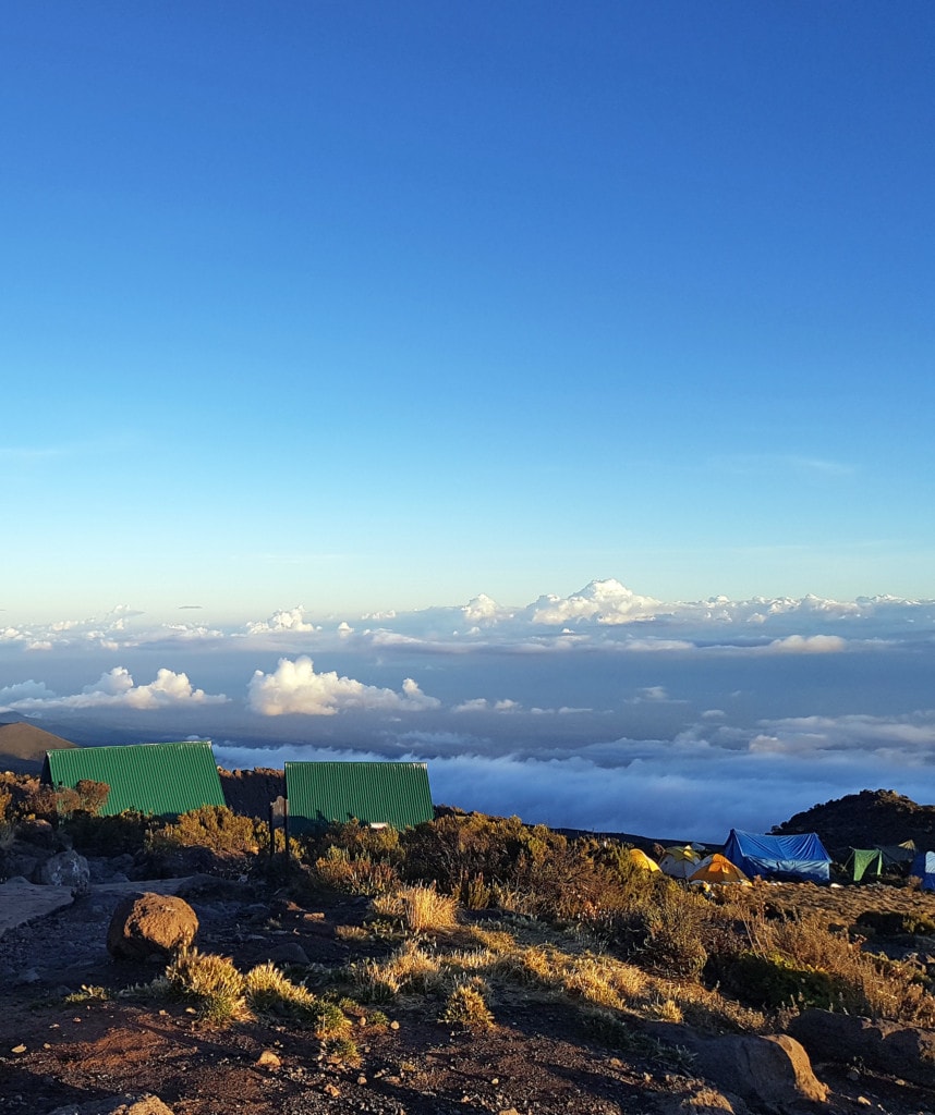 Berhütten auf der Marangu Route Kilimanjaro