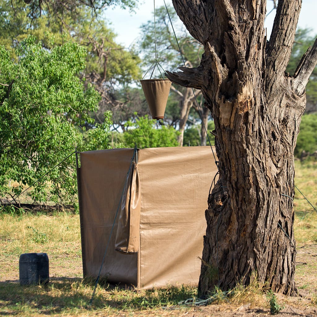 Dusche Botswana Camping Safari