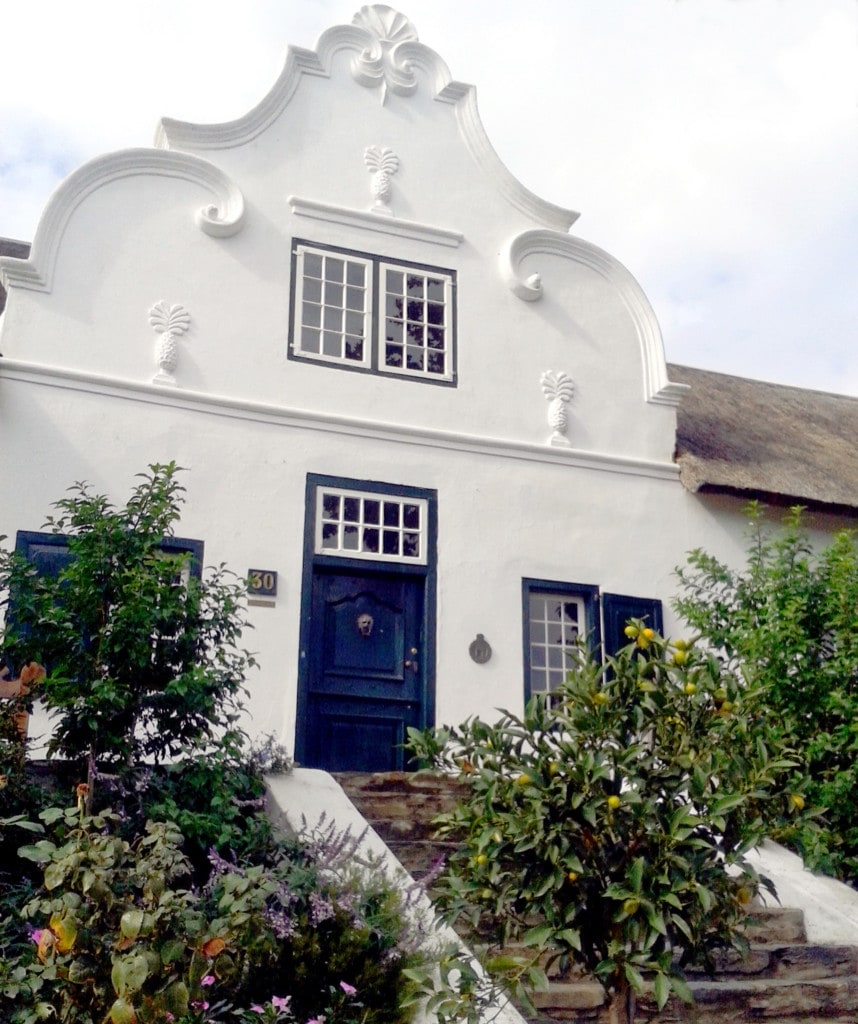 Haus in Tulbagh Weinreise Südafrika