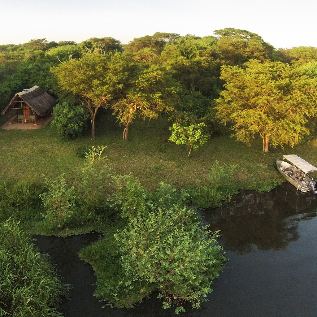Uganda Privatsafari Murchison River Lodge