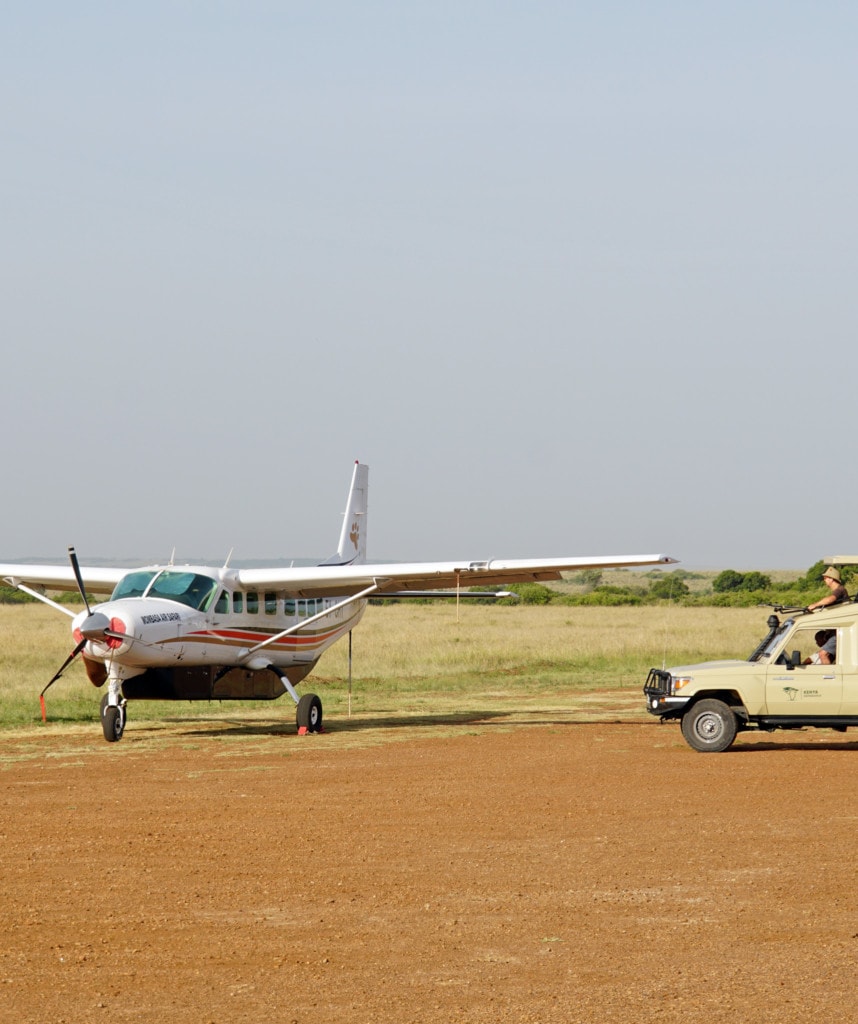 Inlandsflug von der Serengeti nach Arusha private Safari