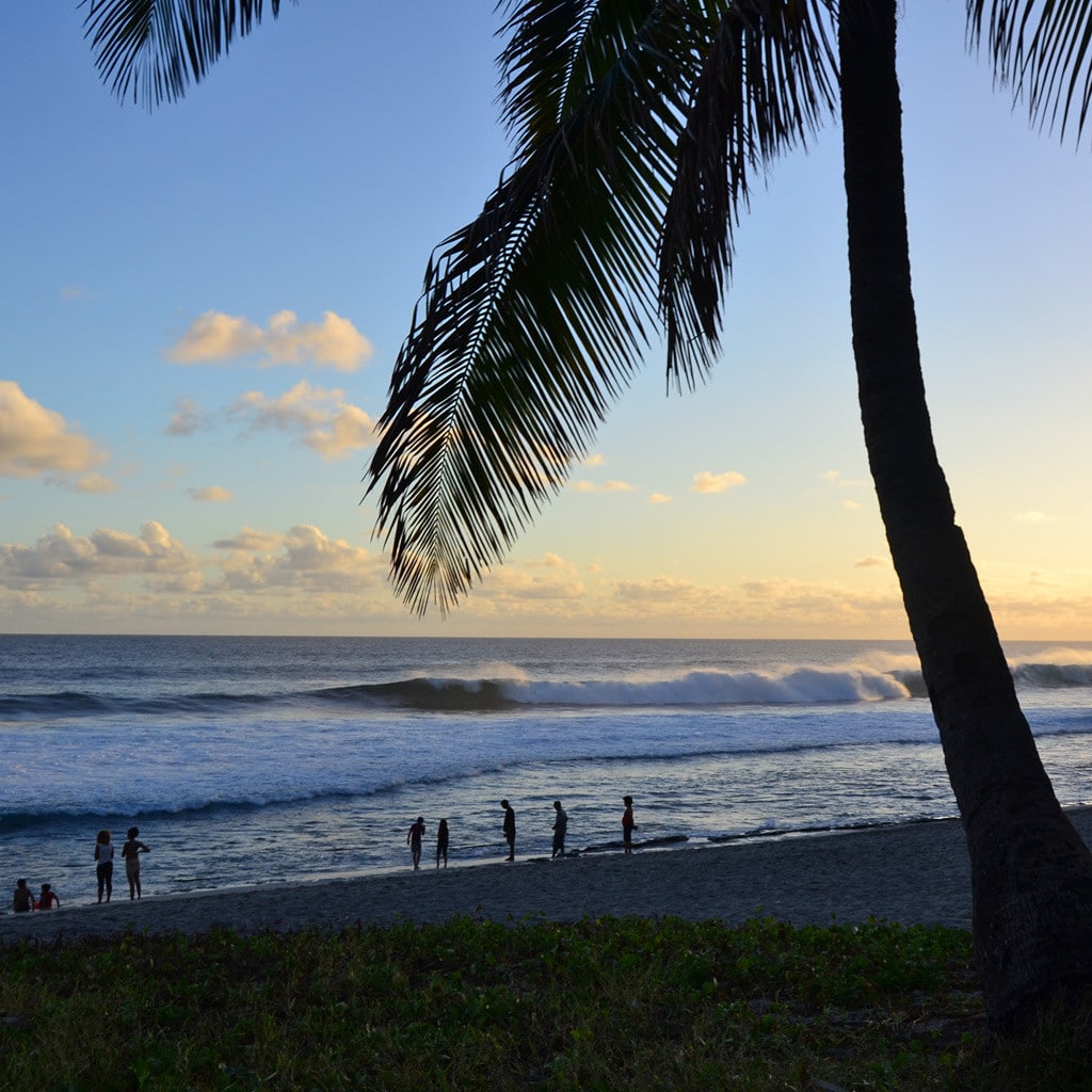 Stranbesuch als Teil einer Mietwagenrundreise in Afrika