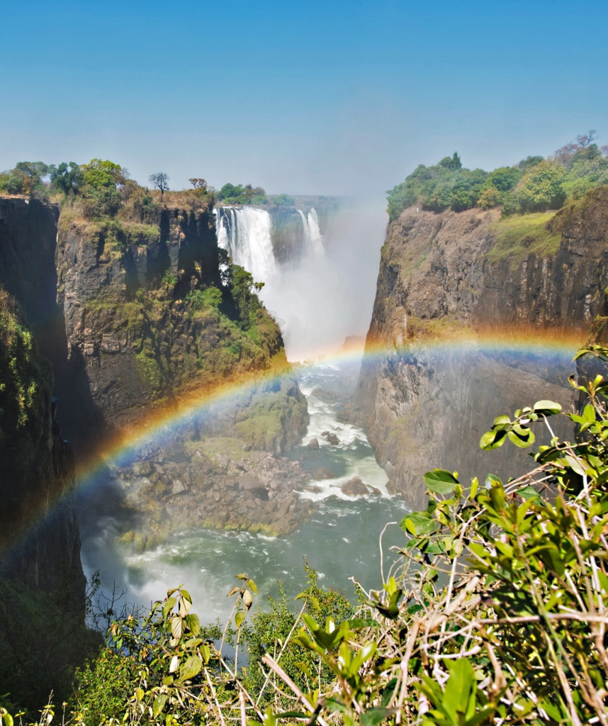 Viktoria Wasserfälle Simbabwe