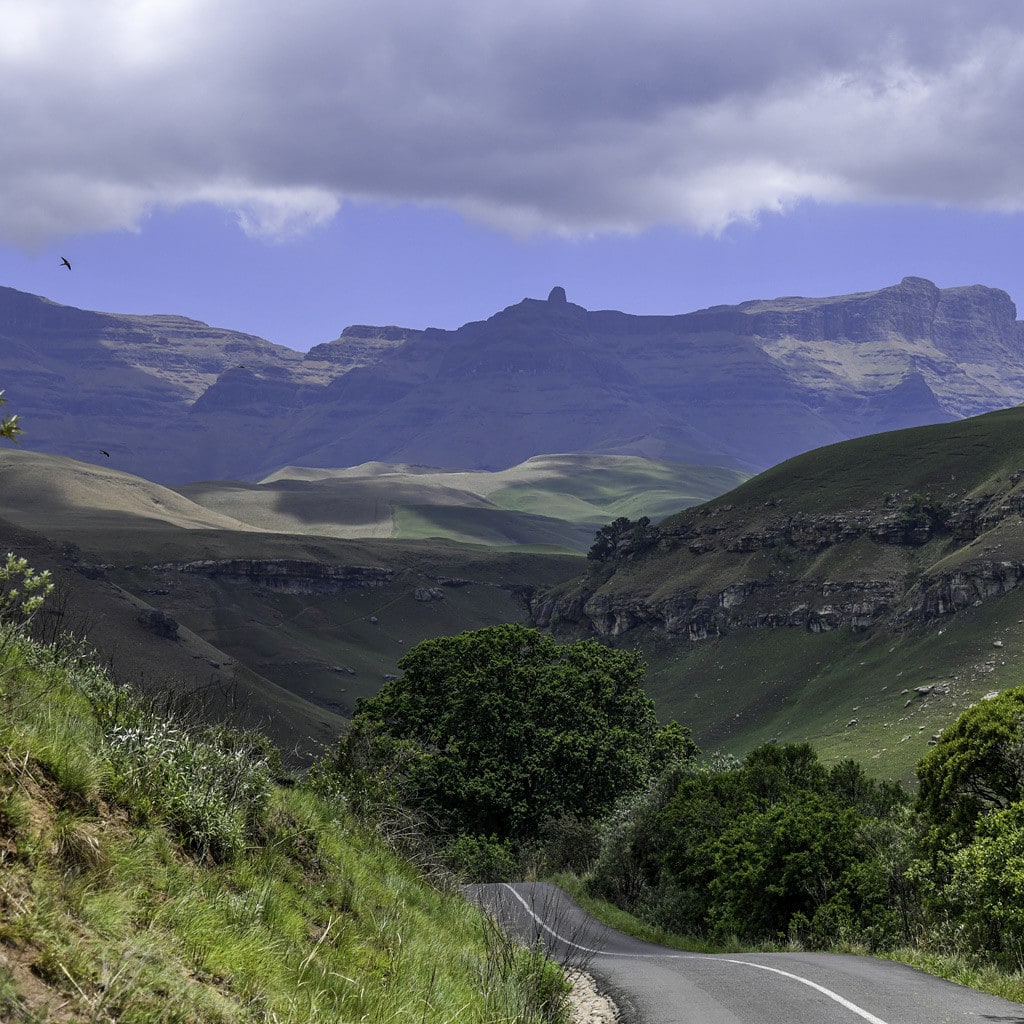 Wandern in den Drakensbergen in Südafrika