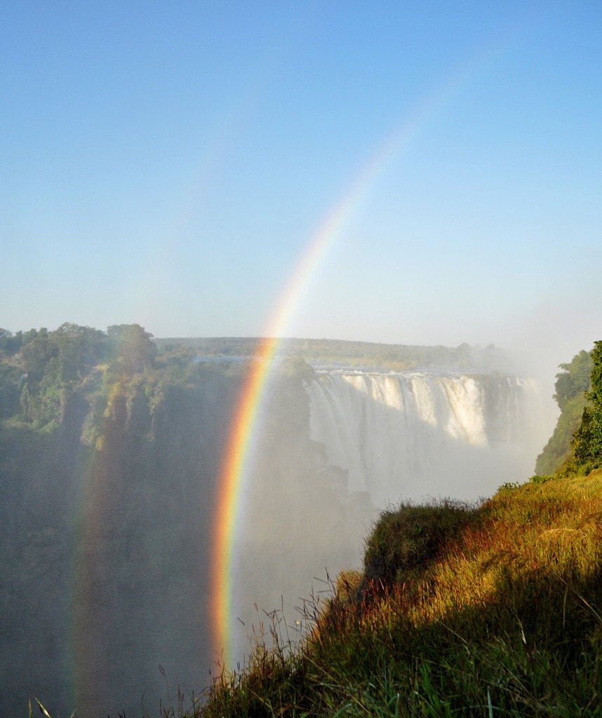 Regenbogen Viktoriafälle Camping Safari