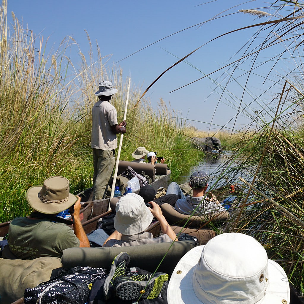 Okavango Delta Mokorotour Rundreise in Simbabwe und Botswana