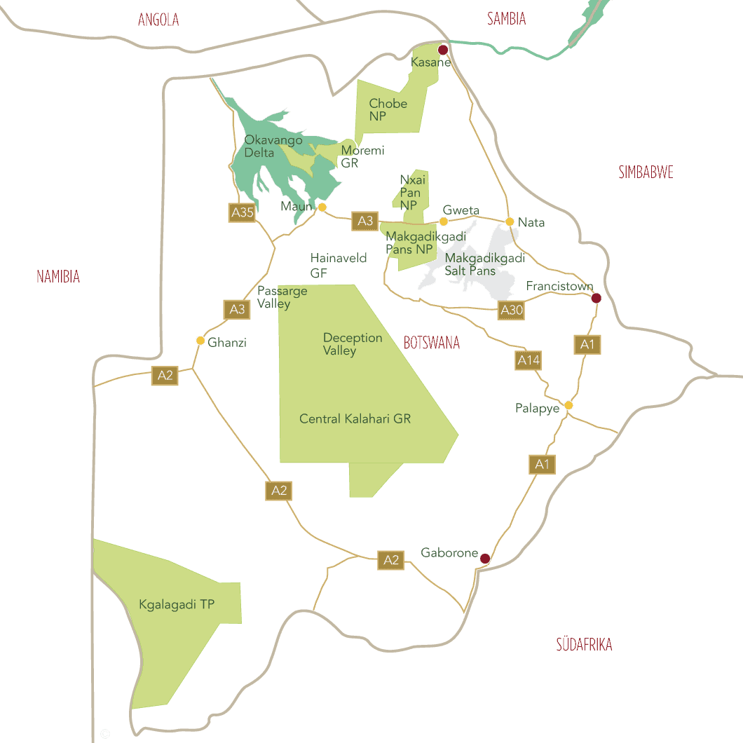 Botswana Reisen