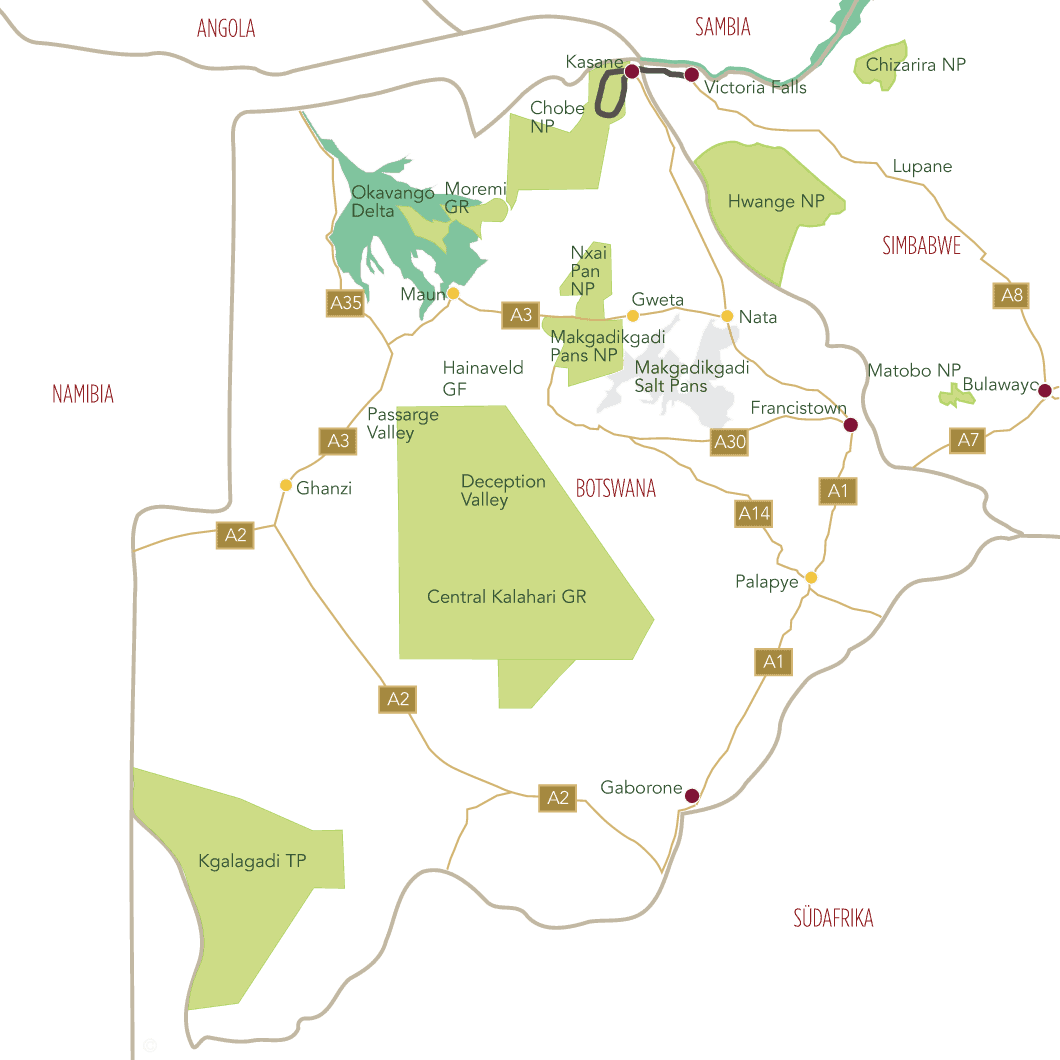 Victoria Falls und Chobe Nationalpark