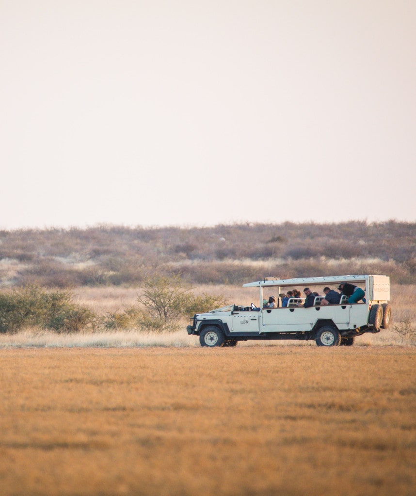 Fahrzeug Botswana Reise Moremi Chobe Highlights