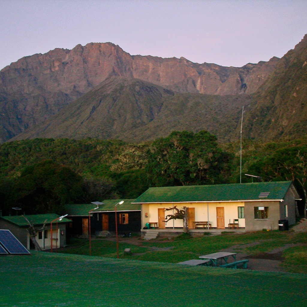 Berghütten Mt Meru Trekking Vier Tage