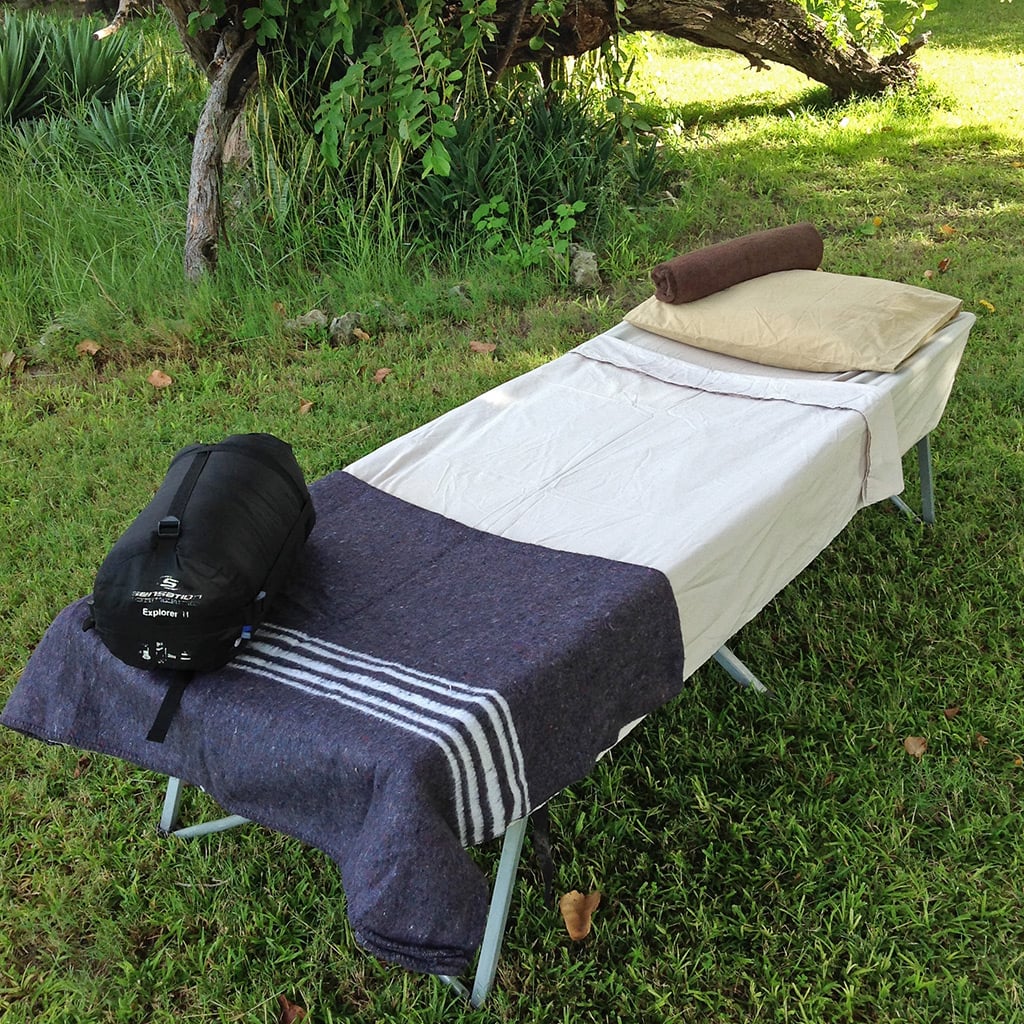 Campingbett Rundreise Botswana Simbabwe