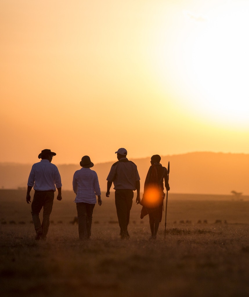 Professionelle Guides auf Flugsafaris