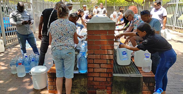 Newlands Quelle Kapstadt Wasser