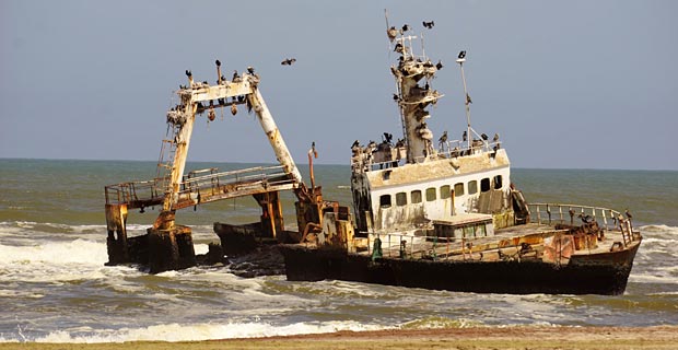 Skeleton Coast Nationalpark Namibia sehenswert
