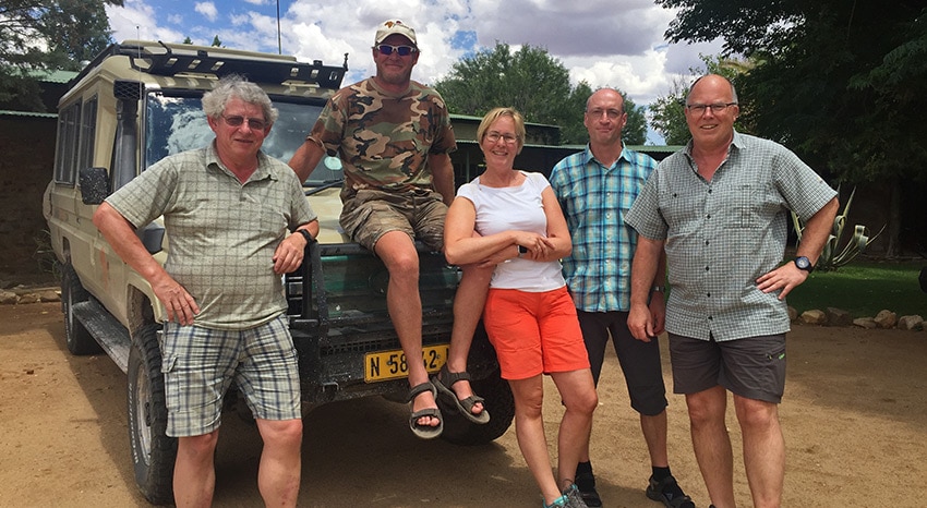 Gruppentour in Namibia