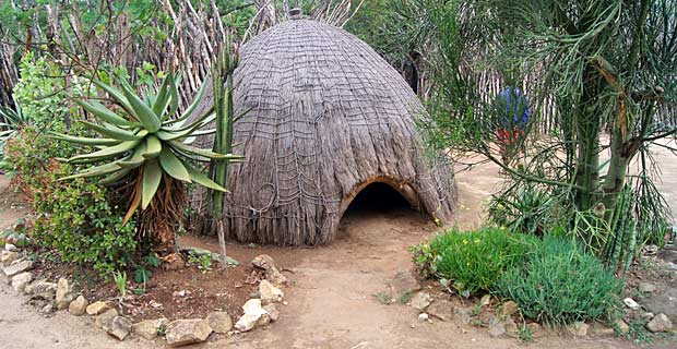 Das Museumsdorf Mantenga Cultural Village