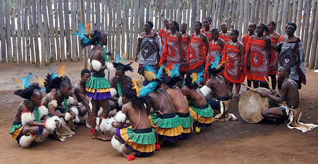 eSwaitinis Kultur im Mantenga Cultural Village