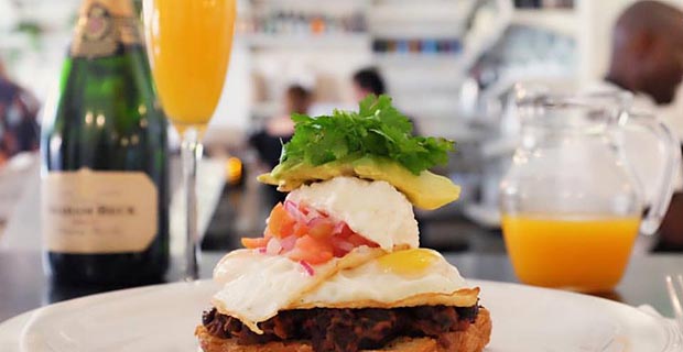 Foto: Frühstück in Clarke’s Bar & Dining Room