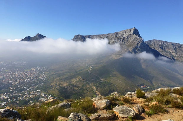 Sicht auf Tafelberg