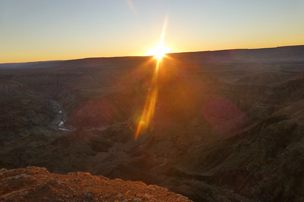 Sonnenuntergang Fish River Canyon