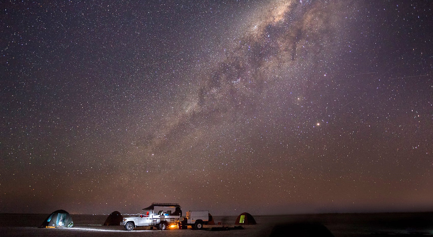 Sternenhimmel Zeltreise Afrika