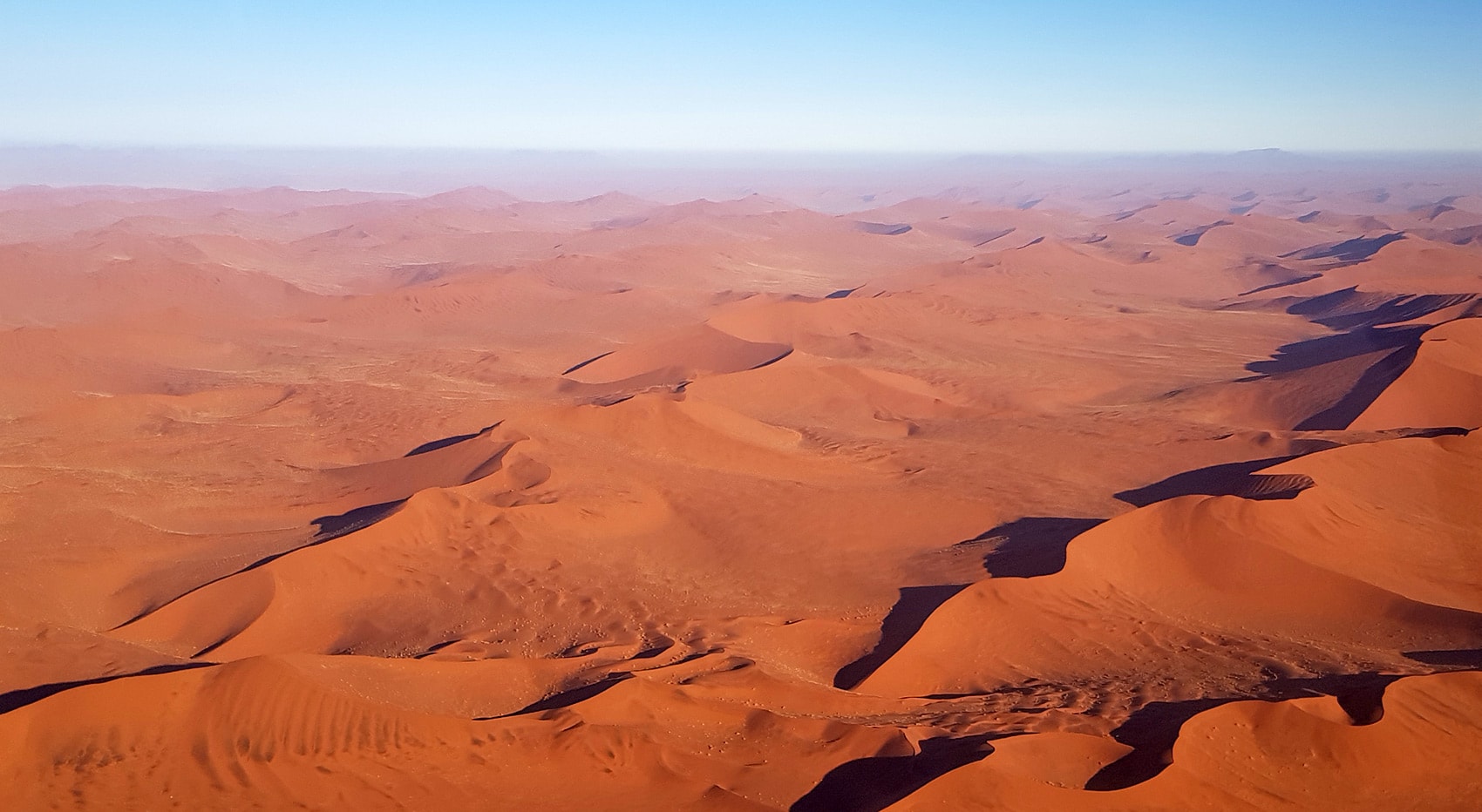 Flug über Namib - Wüste