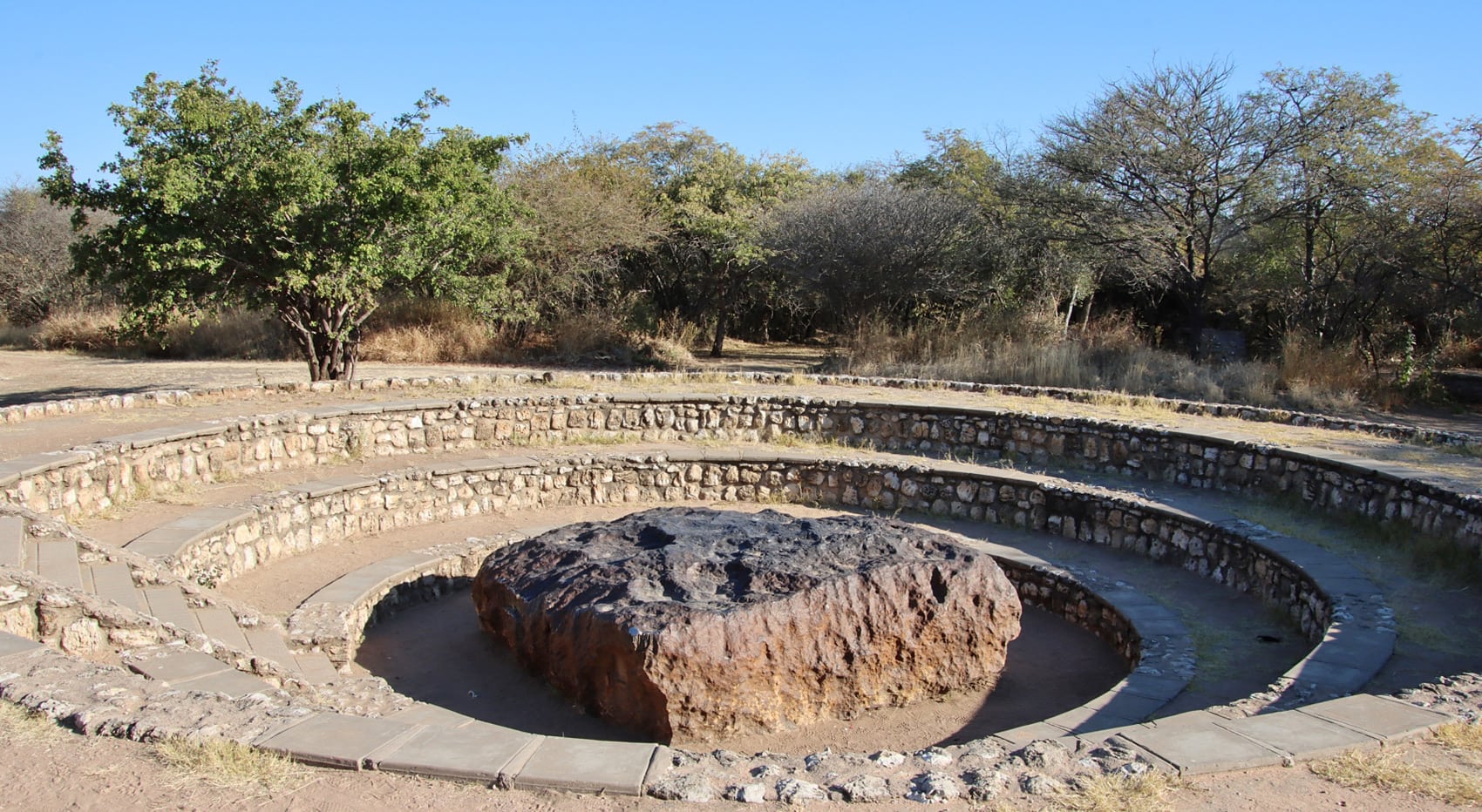 Hoba Meteorit Namibia Bauer Emil