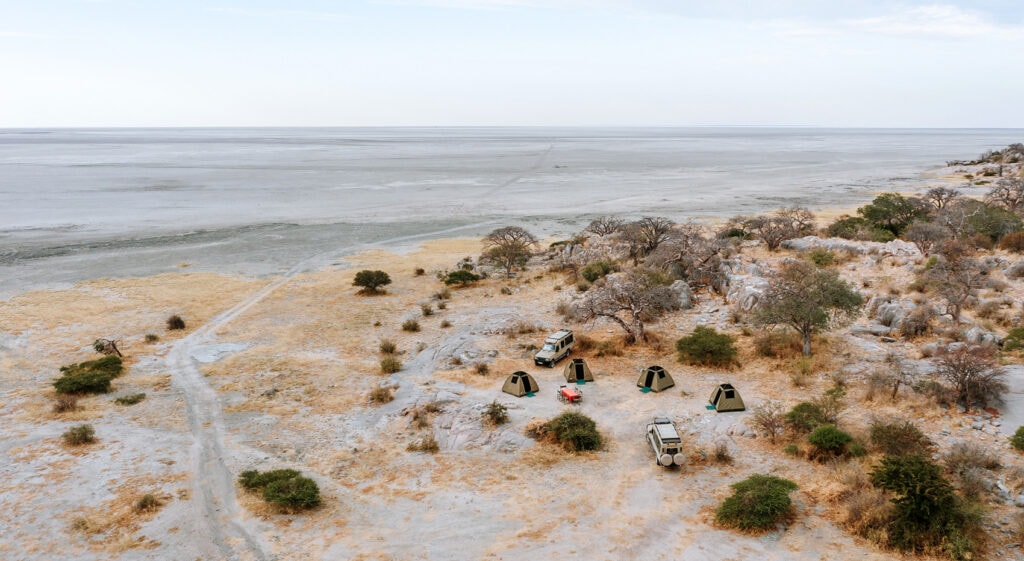 Kubu Kubu Island Salzpfannen Botswana