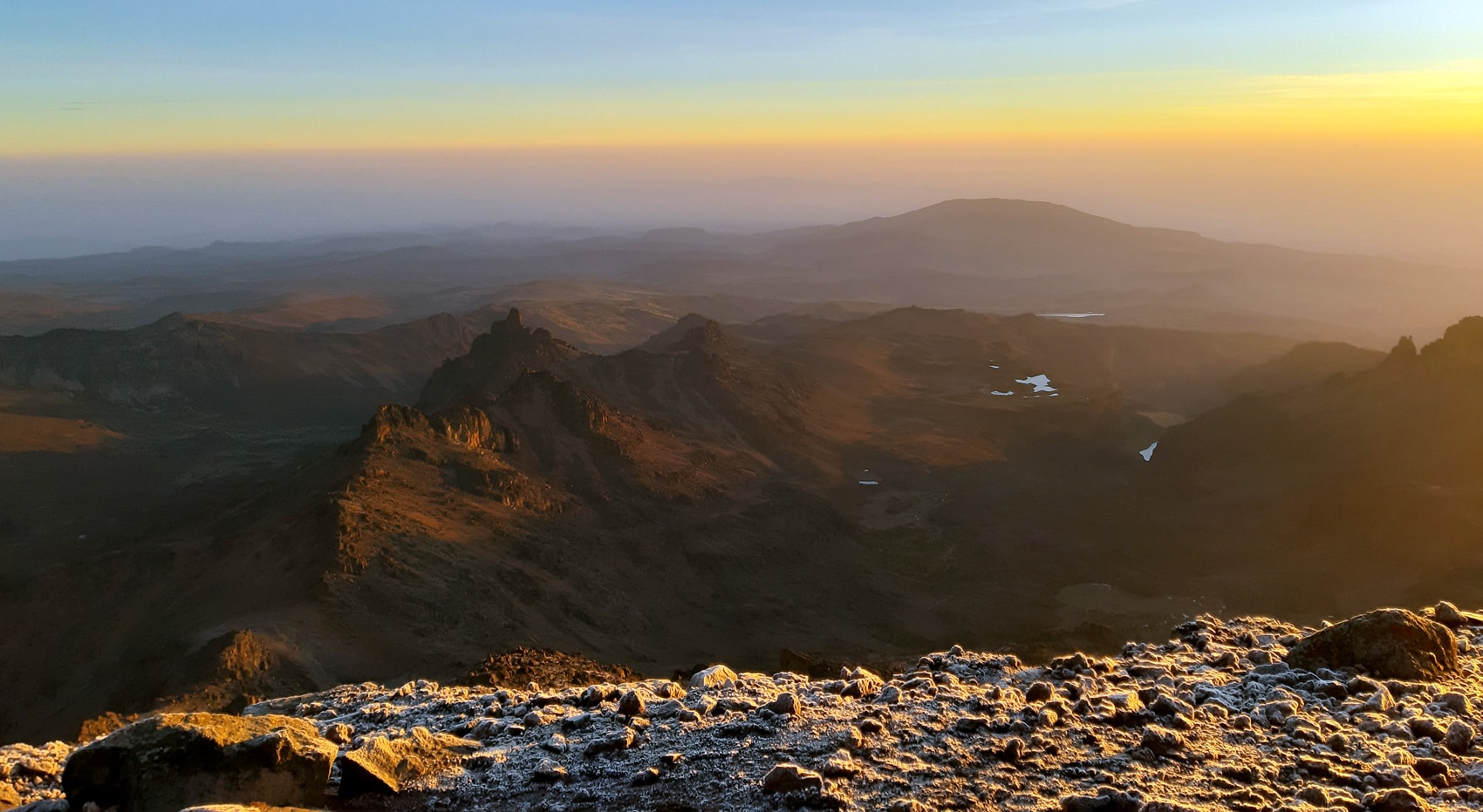 Wo wandern Kenia Beste-bergbesteigung Lenana Gipfel