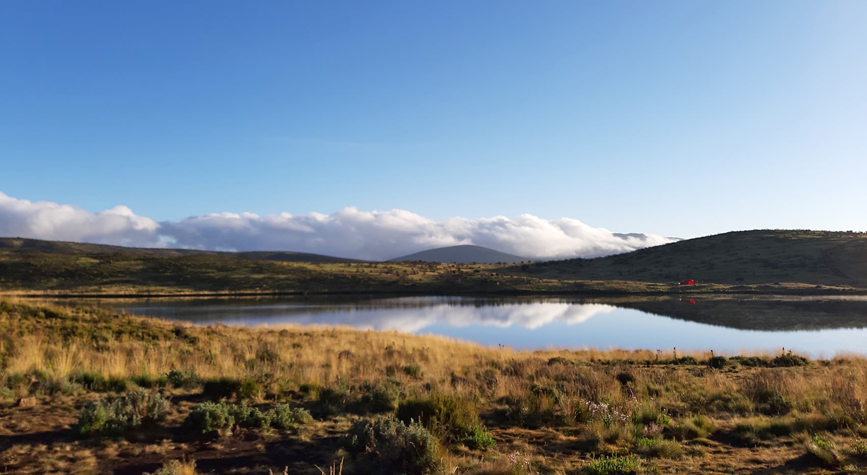 Lake Ellis Mt Kenia wandern