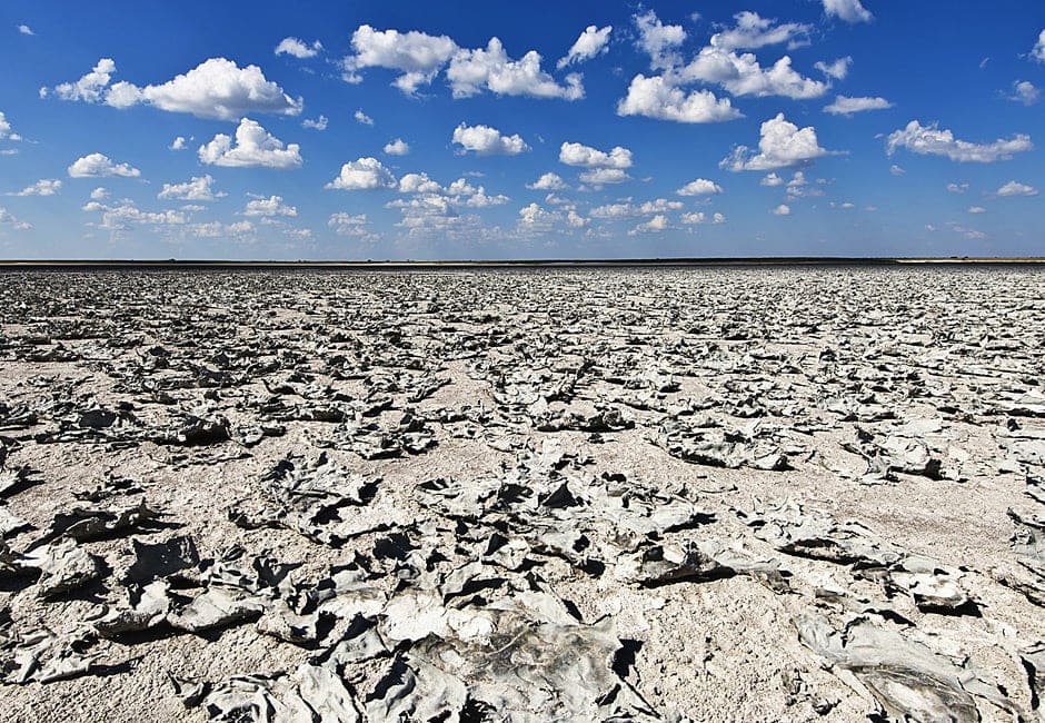 Botswana Salzpfannen lohnen sich Horizont